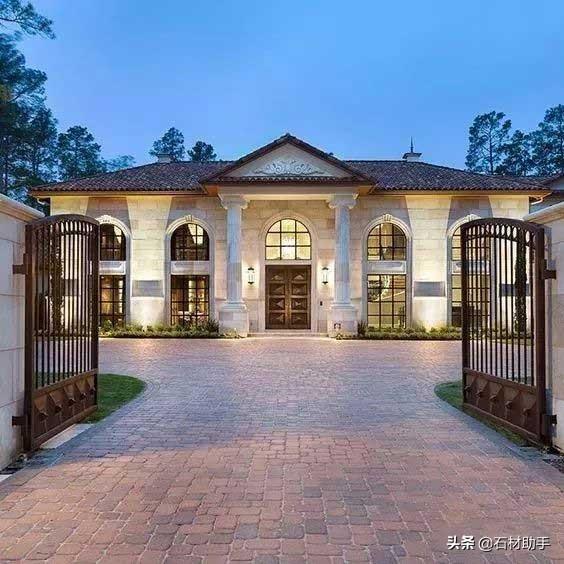 20棟法式高端農村別墅戶型，法式的浪漫