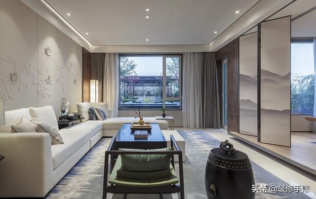 300平中式大別墅實拍圖，超大庭院像小公園