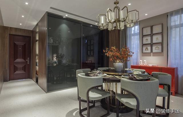 300平中式大別墅實拍圖，超大庭院像小公園