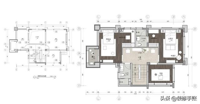 300平中式大別墅實拍圖，超大庭院像小公園