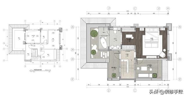 300平中式大別墅實拍圖，超大庭院像小公園