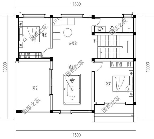 南方新農(nóng)村三層樓房設(shè)計(jì)圖紙,帶房屋效果圖