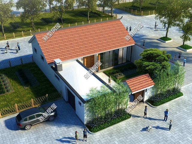 9套農村老百姓自建房子的戶型圖，一層、二層都有