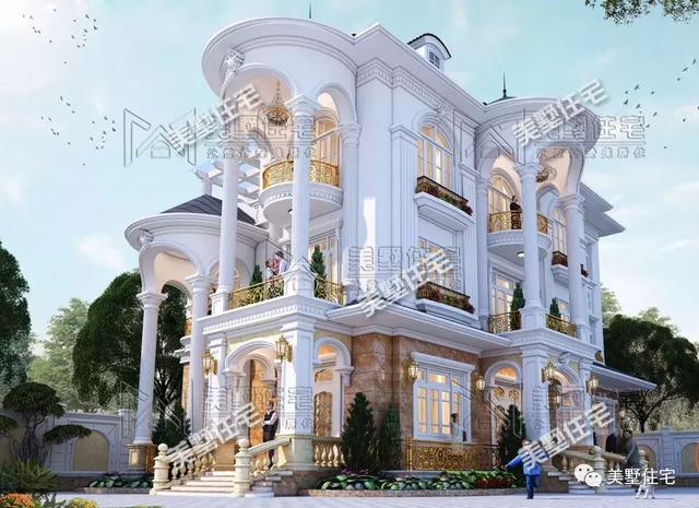 21款法式別墅效果圖片大全，建起來你就是王