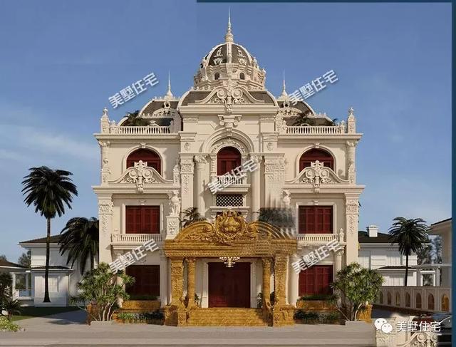 21款法式別墅效果圖片大全，建起來你就是王