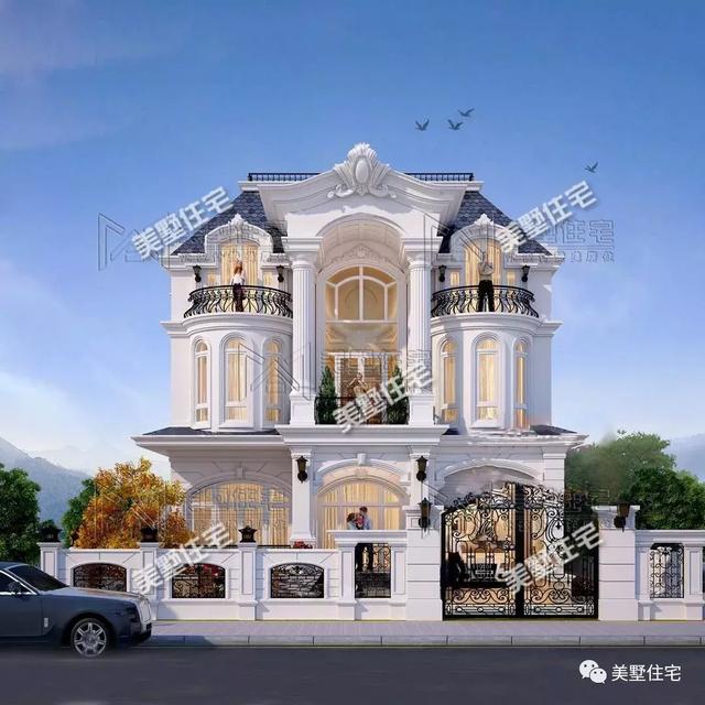 21款法式別墅效果圖片大全，建起來你就是王