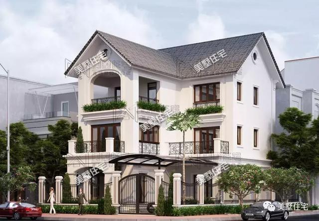 21款法式別墅效果圖片大全，建起來你就是王