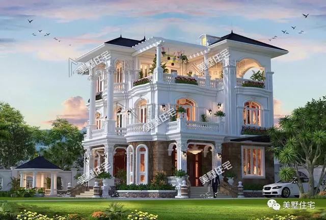 21款法式別墅效果圖片大全，建起來你就是王