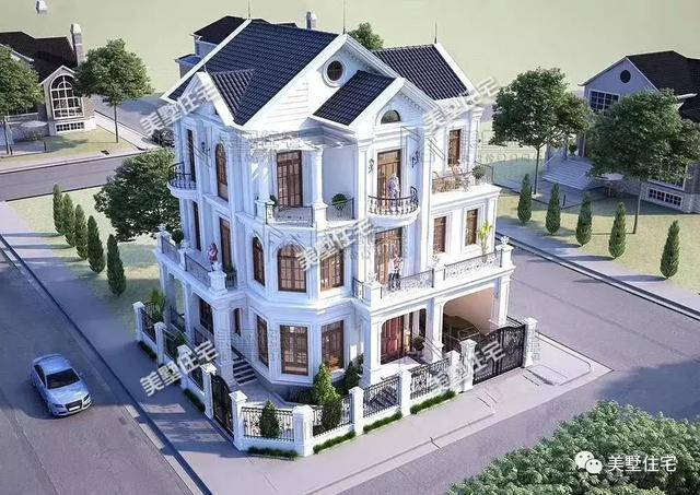 21款法式別墅效果圖片大全，建起來你就是王