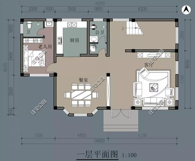 農(nóng)村自建房子戶型大全，中式、合院、歐式、平屋頂、坡屋頂應有盡有