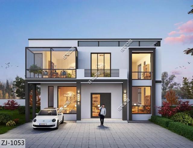 農(nóng)村自建房子戶型大全，中式、合院、歐式、平屋頂、坡屋頂應有盡有