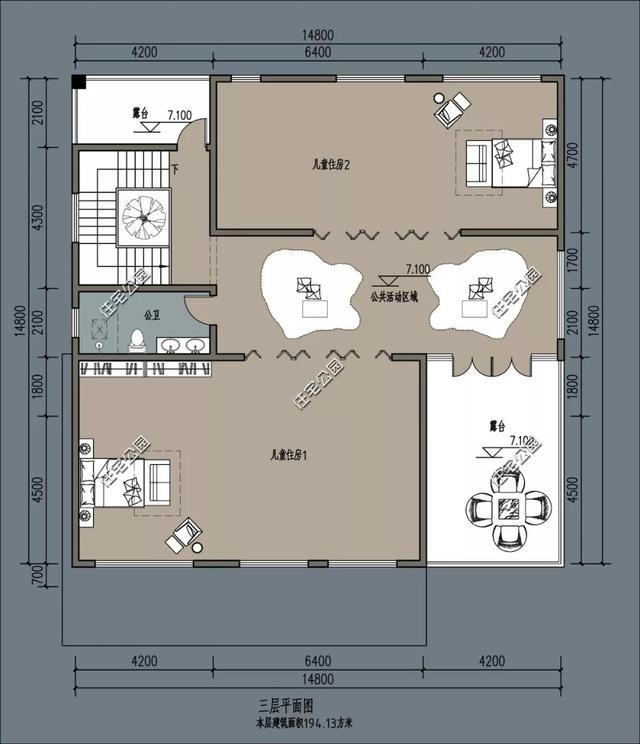 農(nóng)村自建房子戶型大全，中式、合院、歐式、平屋頂、坡屋頂應有盡有