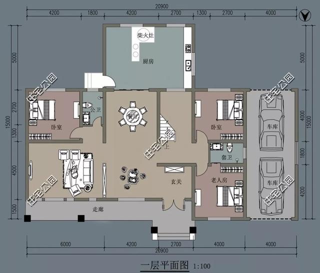 農(nóng)村自建房子戶型大全，中式、合院、歐式、平屋頂、坡屋頂應有盡有