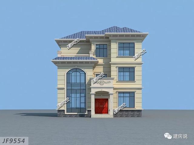 3款120平的歐式樓房設計圖，照著這樣建房不后悔