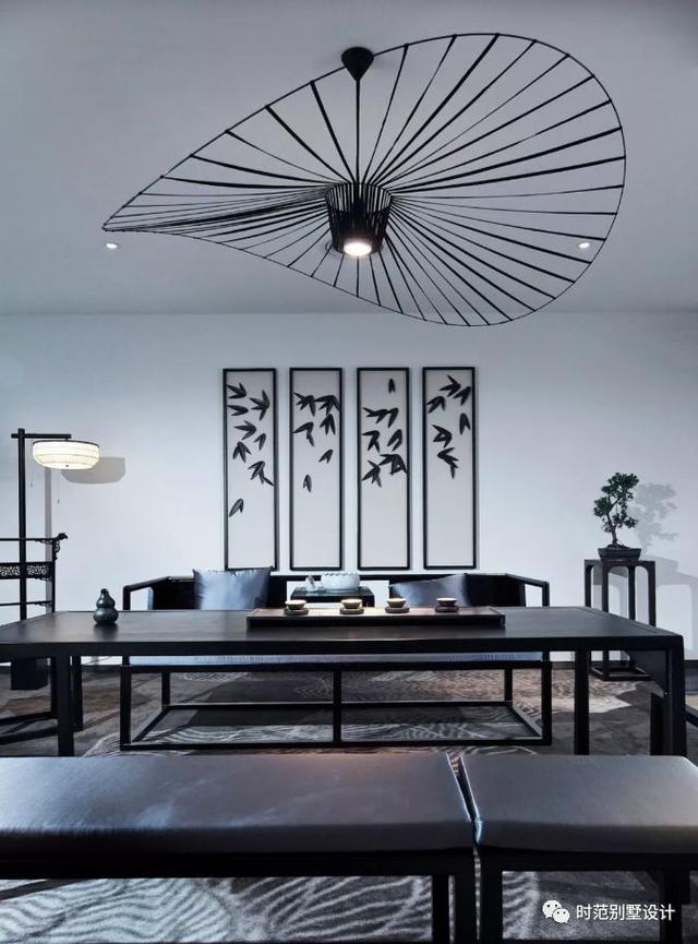 15x13米二層帶庭院中式別墅設計，徽派中式典范外觀