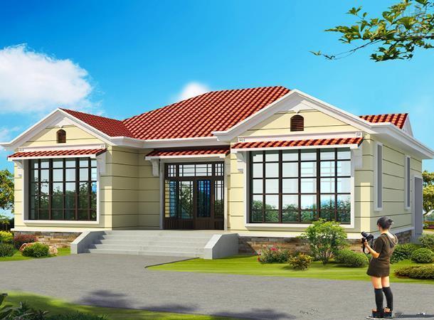 10款農(nóng)村一樓平房別墅設(shè)計(jì)圖，很適合做養(yǎng)老房