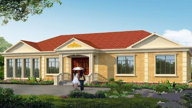 10款農(nóng)村一樓平房別墅設(shè)計(jì)圖，很適合做養(yǎng)老房