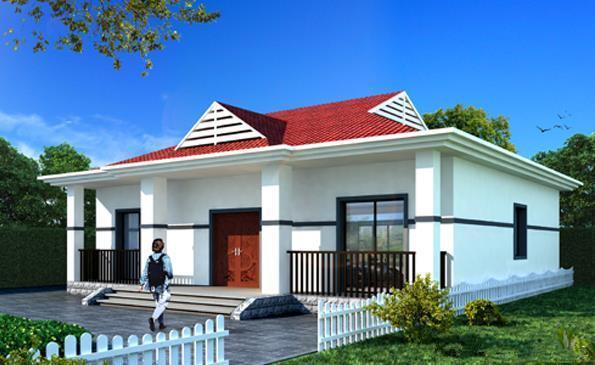 10款農(nóng)村一樓平房別墅設(shè)計(jì)圖，很適合做養(yǎng)老房