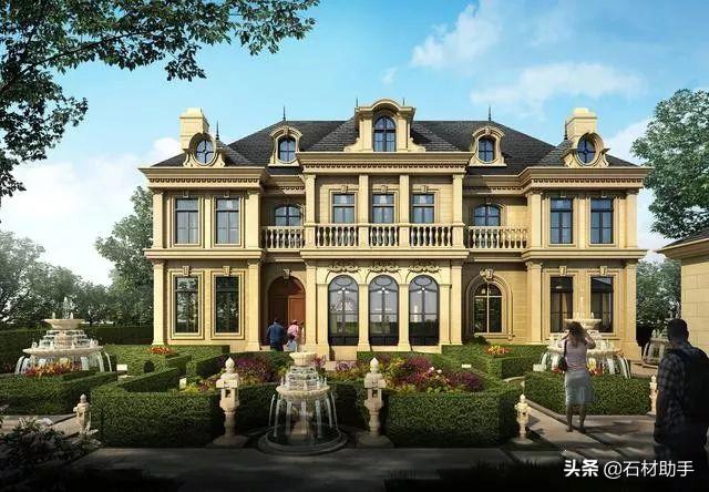 30套的法式農村別墅效果圖片，豪宅、高端、浪漫