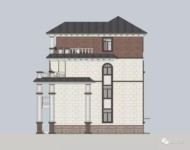 湖南四層歐式樓房設計方案，高端，大氣上檔次