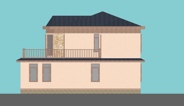 300多平父母養老別墅方案圖，僅花50萬，庭院小池真好看