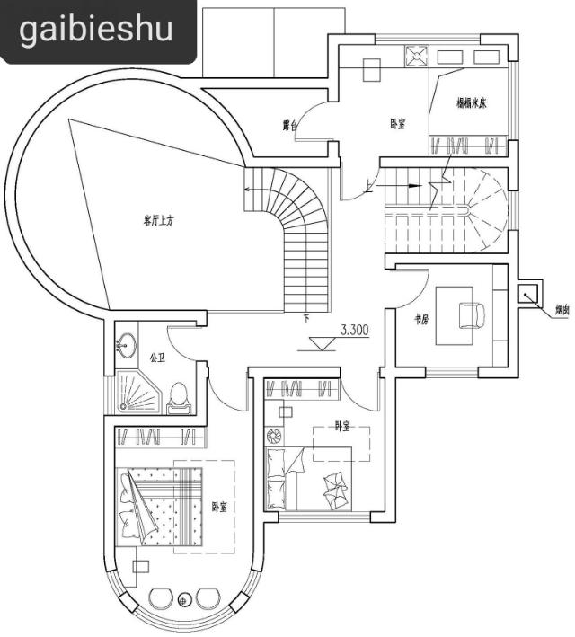 城堡級三層歐式別墅方案圖，住進去你就是國王