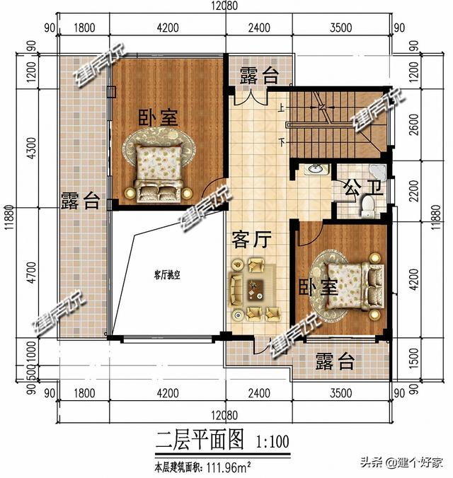 廣東95平現(xiàn)代風(fēng)格四層自建房屋設(shè)計圖，100以內(nèi)的經(jīng)典方案