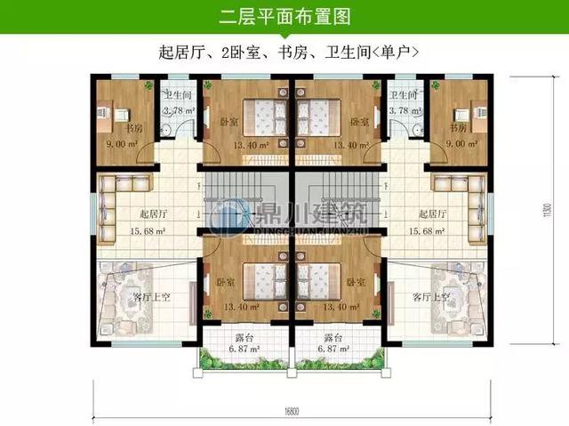 幾套布局講究的農村自建房戶型，一、二、三層、雙拼的都有