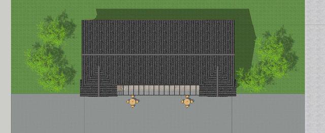 仿古中式雙拼別墅戶型圖及效果圖片，徽派風(fēng)格