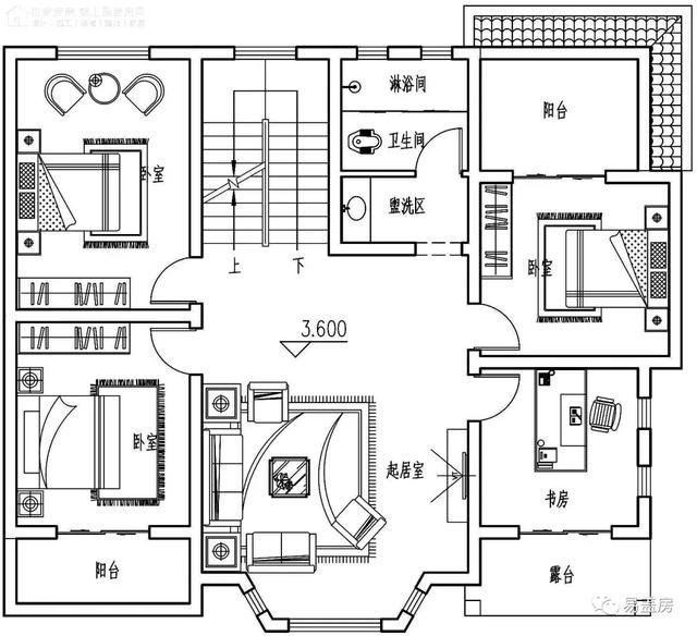 湖南帶配房的二層農(nóng)村自建房案例，簡歐風(fēng)格
