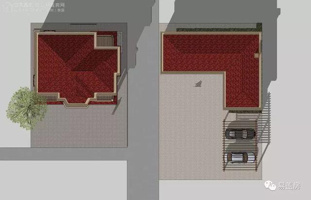 湖南帶配房的二層農(nóng)村自建房案例，簡歐風(fēng)格