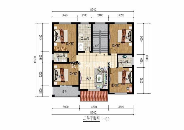 占地121平的三層農(nóng)村民房設(shè)計(jì)，秋天來了，建房抓緊了