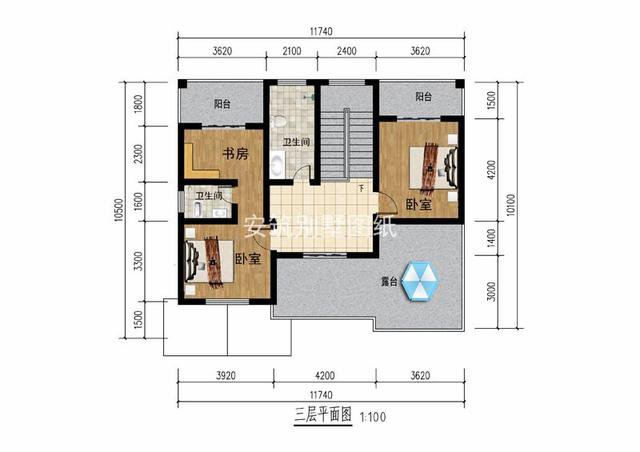 占地121平的三層農(nóng)村民房設(shè)計(jì)，秋天來了，建房抓緊了