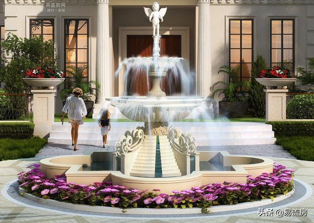 高端奢侈的法式別墅效果圖及設計方案，驚艷到你了嗎