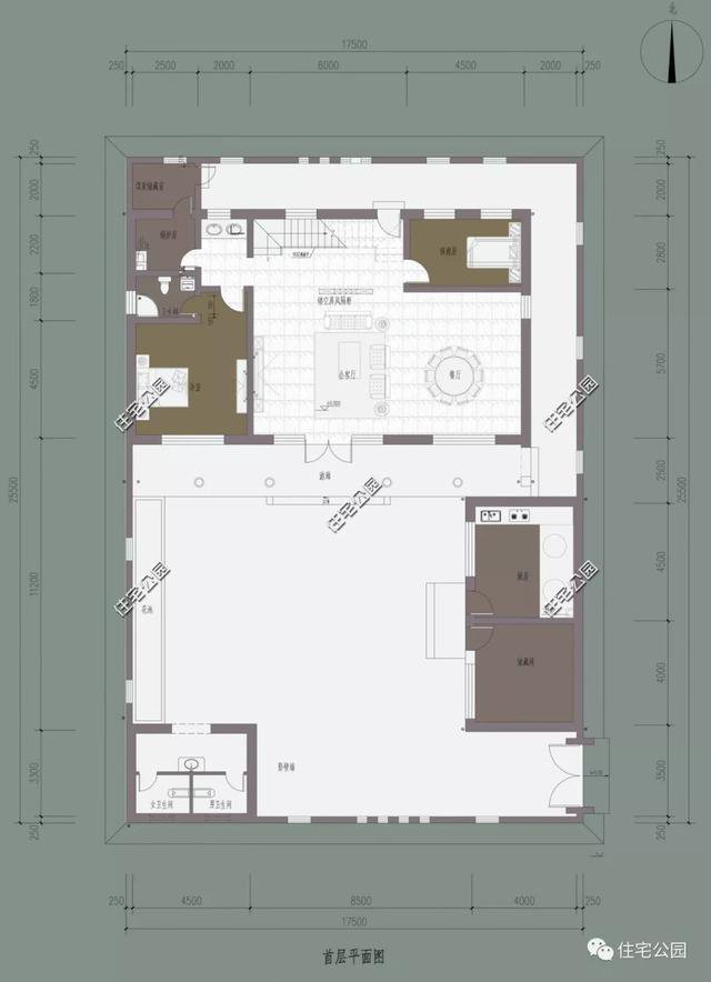 18套帶庭院的中式別墅民宅設計，自建房、民宿都可以用