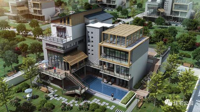 18套帶庭院的中式別墅民宅設計，自建房、民宿都可以用