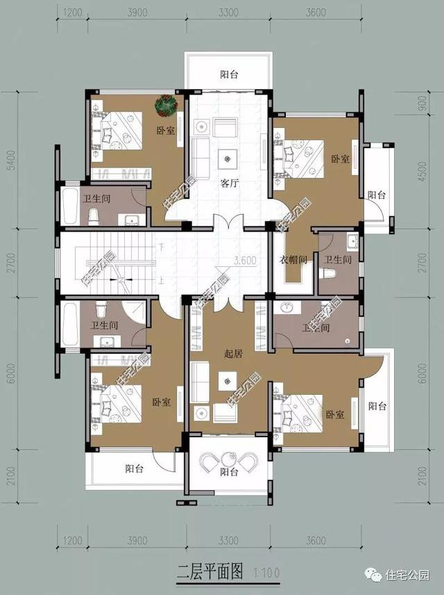 18套帶庭院的中式別墅民宅設計，自建房、民宿都可以用
