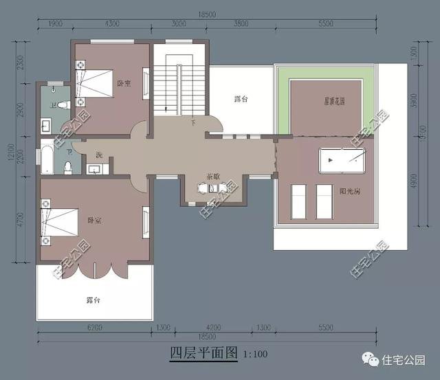 18套帶庭院的中式別墅民宅設計，自建房、民宿都可以用