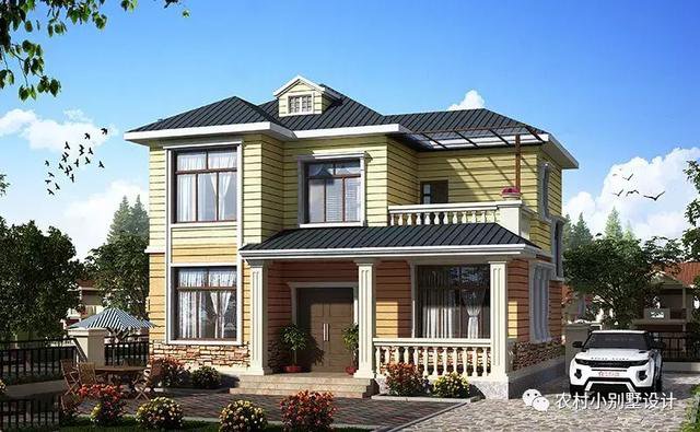 受歡迎的8款農村小戶型自建房民宅設計，主體造價33萬內