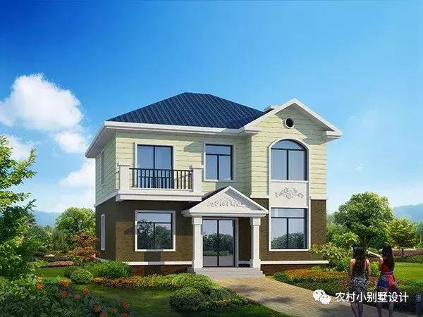 受歡迎的8款農村小戶型自建房民宅設計，主體造價33萬內