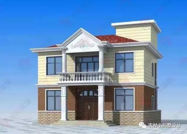 受歡迎的8款農村小戶型自建房民宅設計，主體造價33萬內