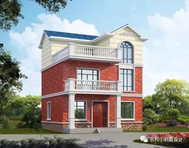 幾款農村三層民房設計圖及圖片大全，選一套回家建房吧