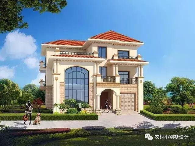 幾款農村三層民房設計圖及圖片大全，選一套回家建房吧