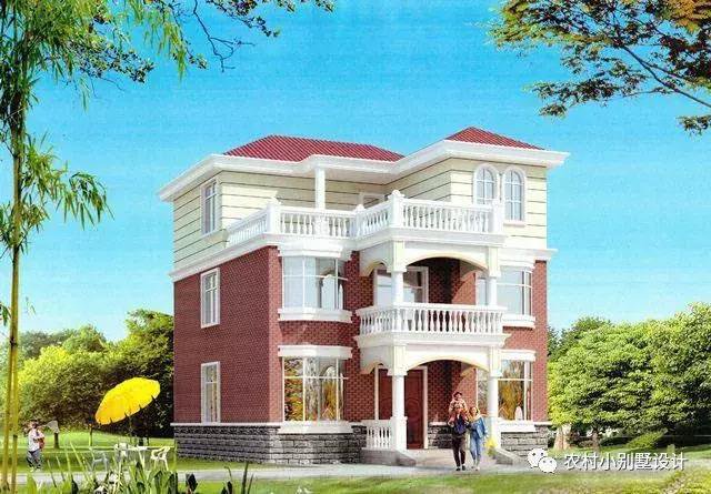 幾款農村三層民房設計圖及圖片大全，選一套回家建房吧