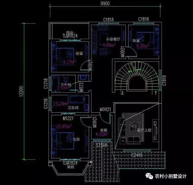 幾款農村三層民房設計圖及圖片大全，選一套回家建房吧