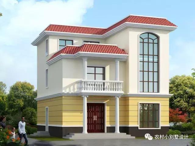 幾款農村三層民房設計圖及圖片大全，選一套回家建房吧