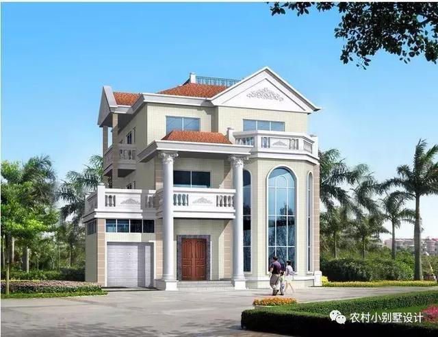 幾款農村三層民房設計圖及圖片大全，選一套回家建房吧