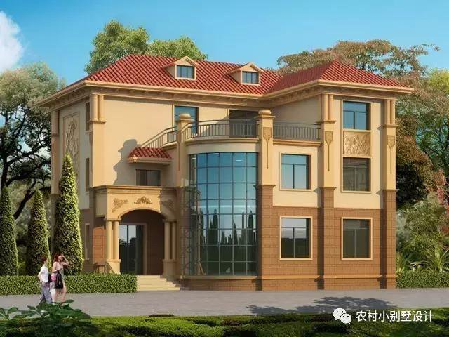 幾款農村三層民房設計圖及圖片大全，選一套回家建房吧