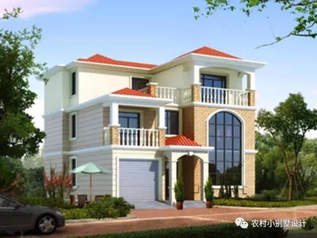 幾款農村三層民房設計圖及圖片大全，選一套回家建房吧