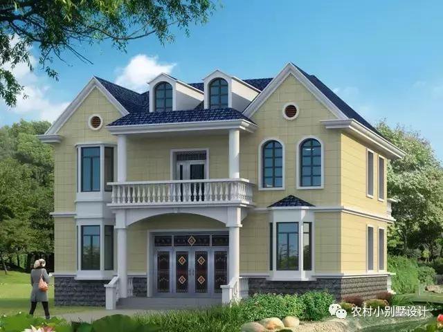 幾款農村三層民房設計圖及圖片大全，選一套回家建房吧